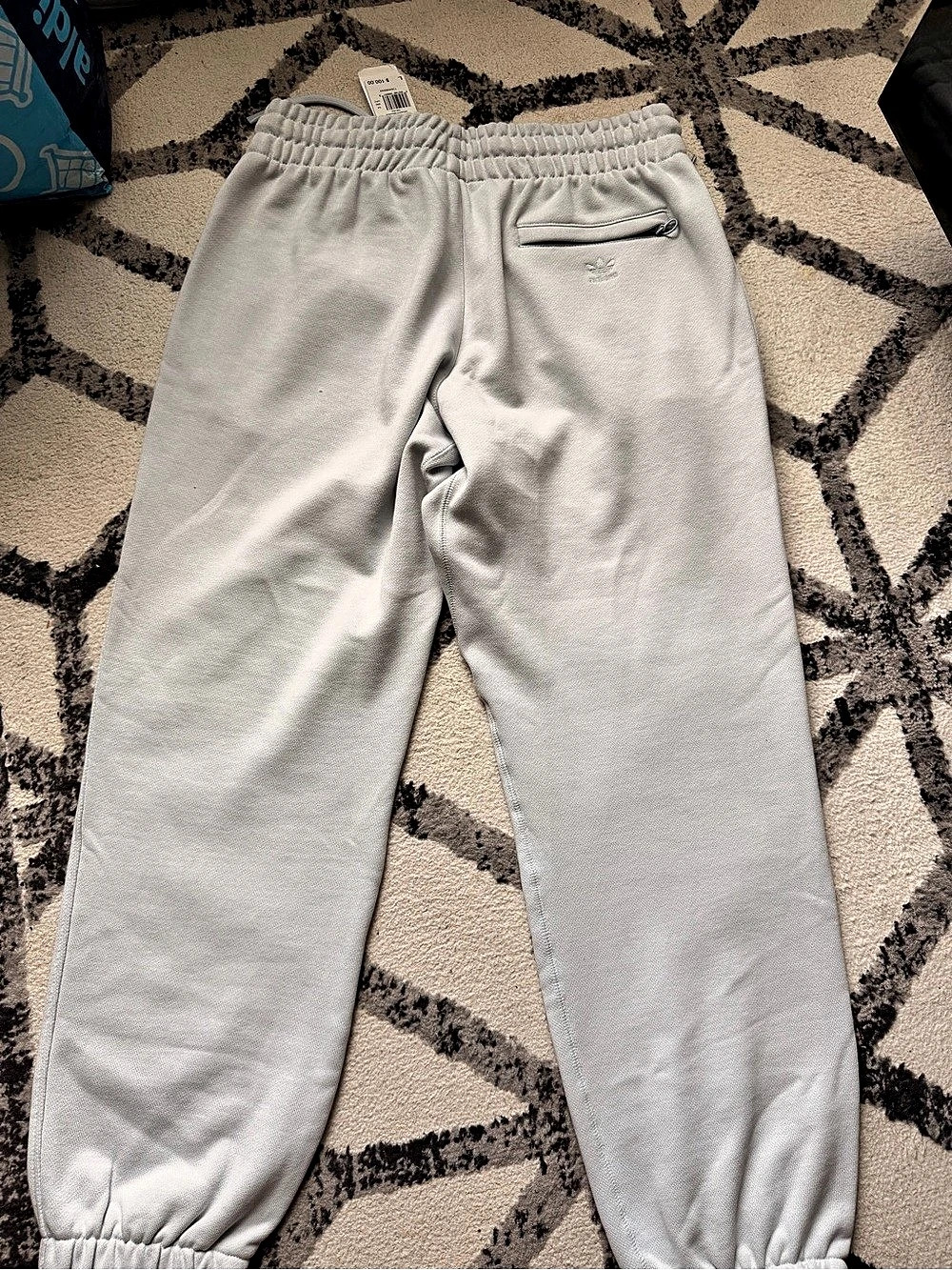 Adidas PW Basics Pant Men's Jogger Pants Gray Large NWT